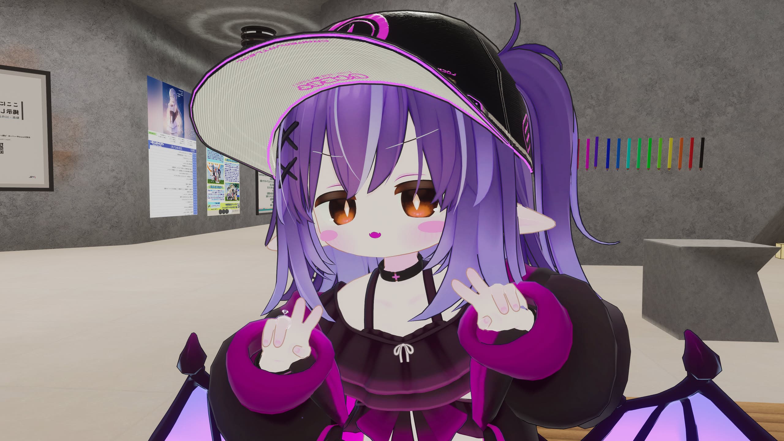 サイドテールがかわいいね